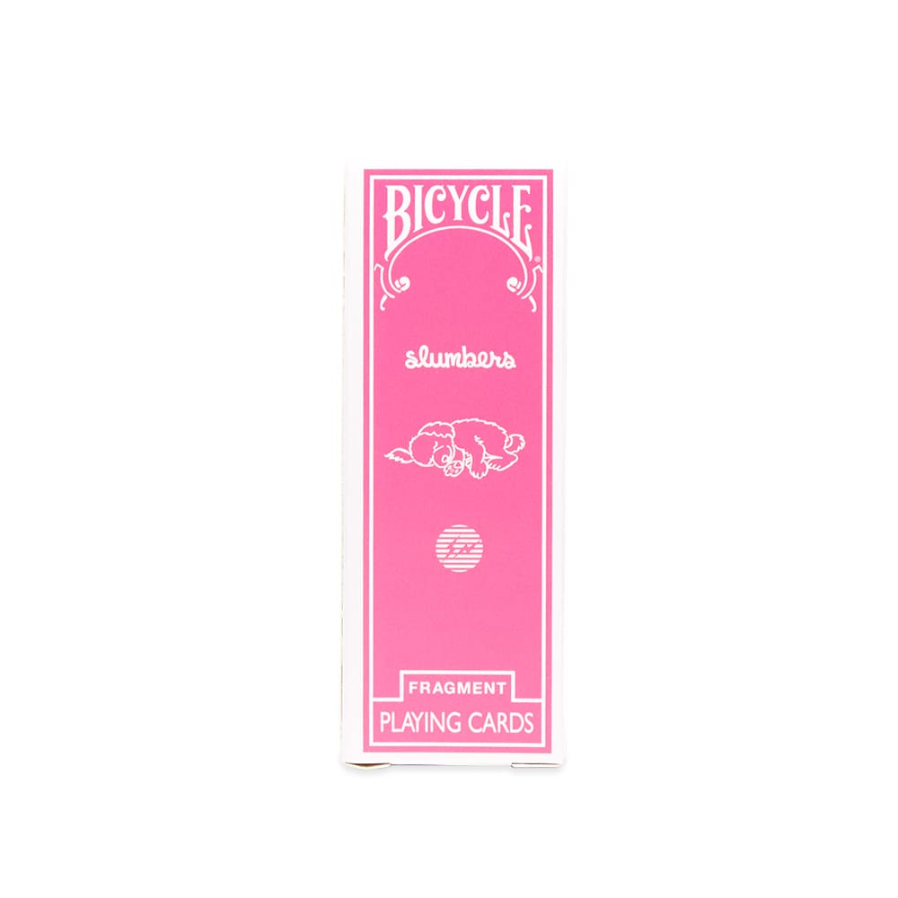 FRESHTHINGS x Fragment Design Bicycle Thin Playing Cards Pink | END. (NZ)