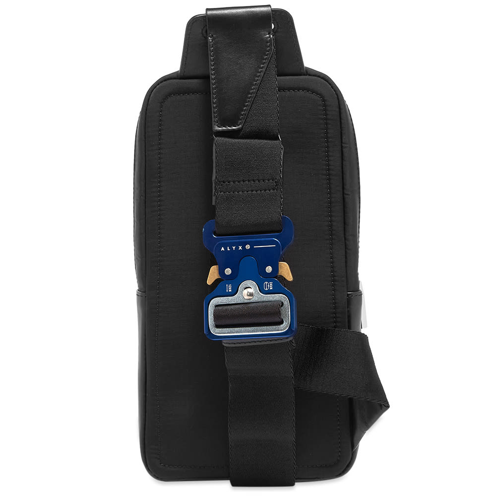 END. (UK) x 1017 Alyx 9SM Nylon Crossbody with Blue Buckle Black END