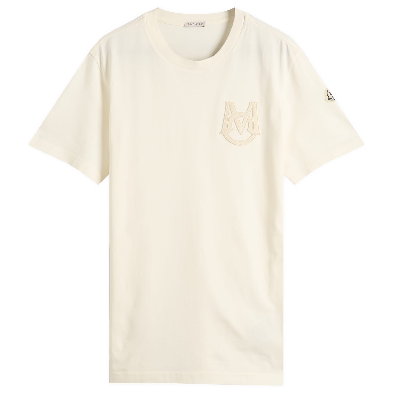Tシャツ・カットソー MONCLER SHORT SLEEVES T-SHIRT (K1 954 8C000 13 89AT9 F99) MONCLER モンクレール カットソー メンズ LOGO T-SHIRT 091