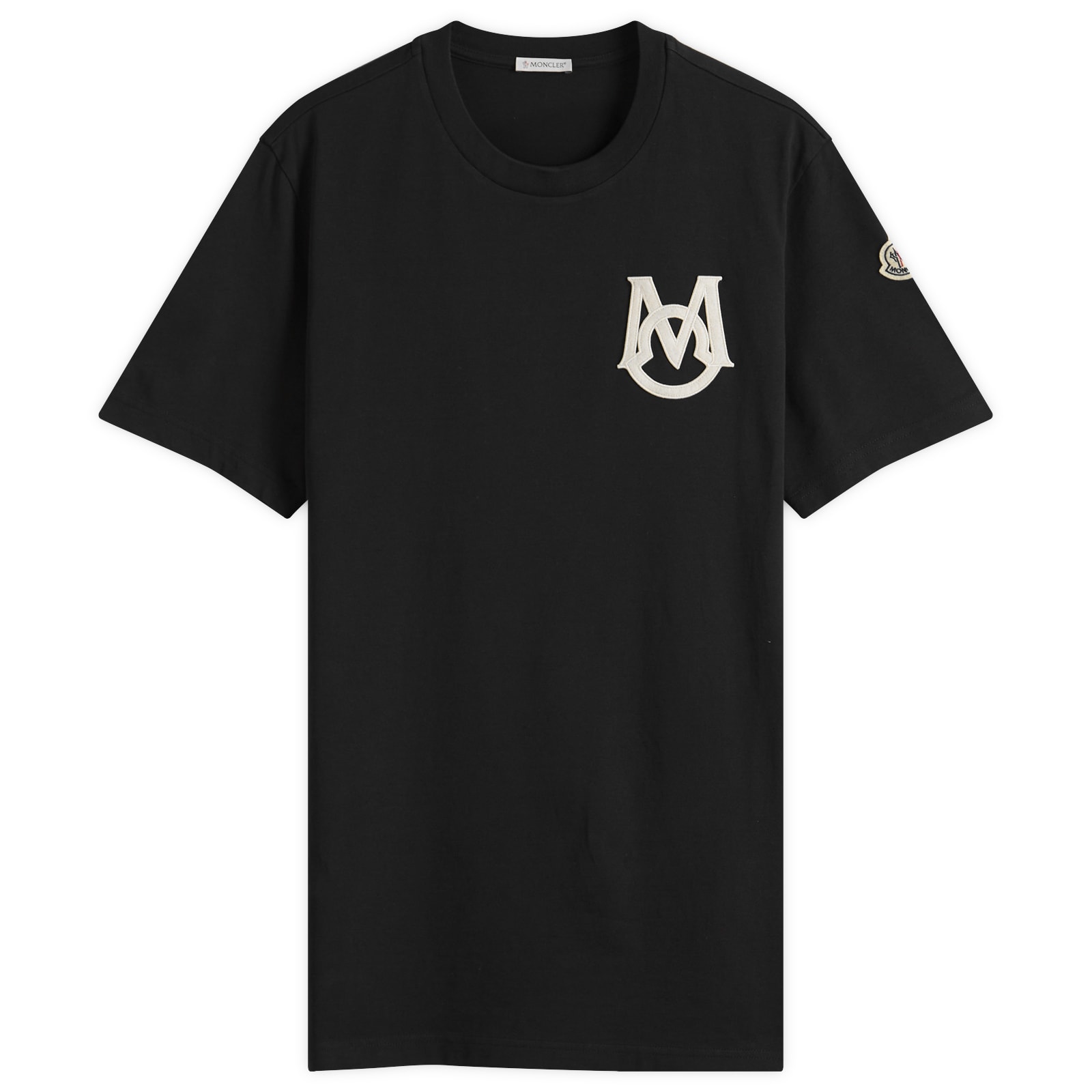 Tシャツ・カットソー MONCLER SHORT SLEEVES T-SHIRT (K1 954 8C000 13 89AT9 F99) MONCLER モンクレール カットソー メンズ LOGO T-SHIRT 091