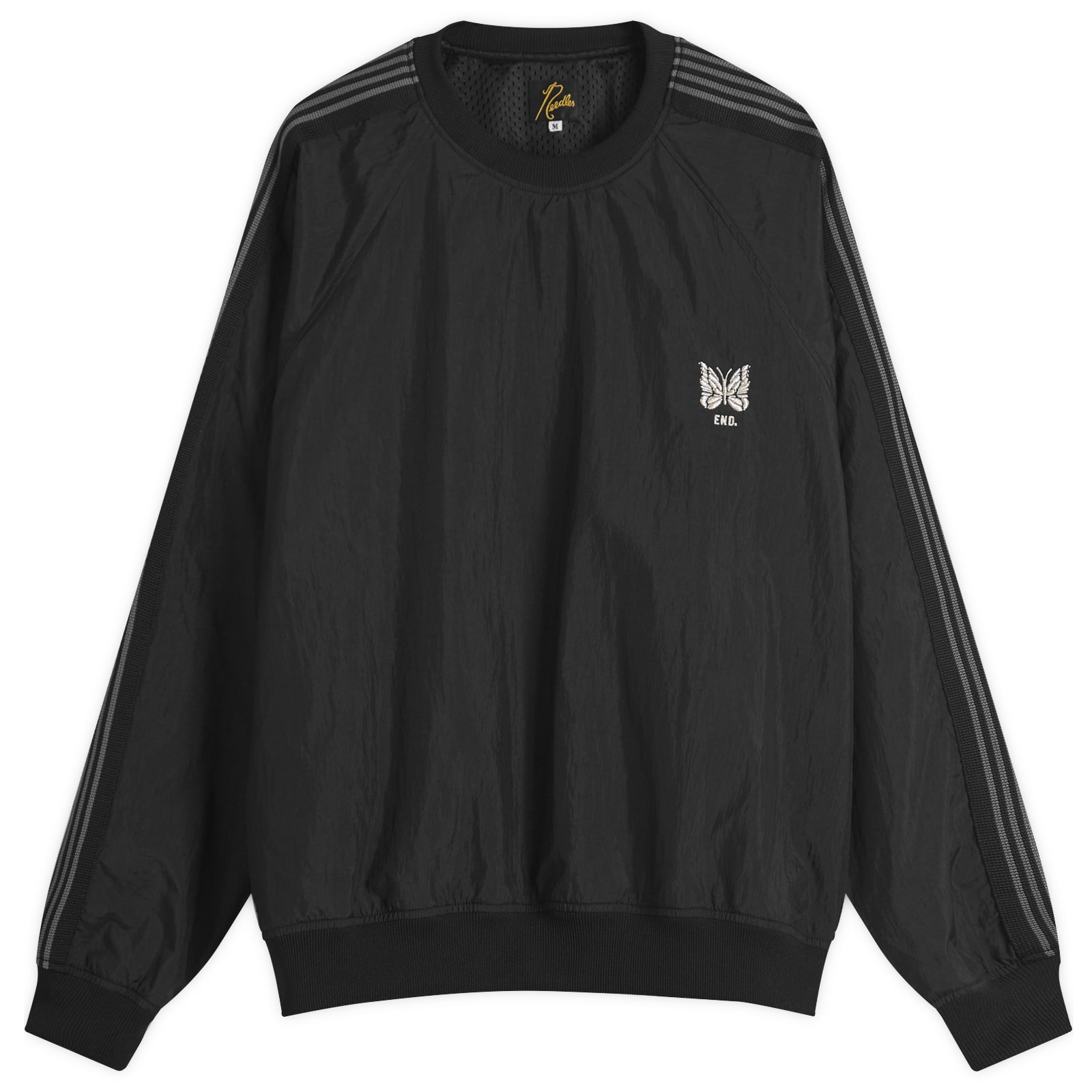 END. x Needles Track トラッククルーネックシャツ END. x Needles Track Crew Neck Shirt Black | END. (US)