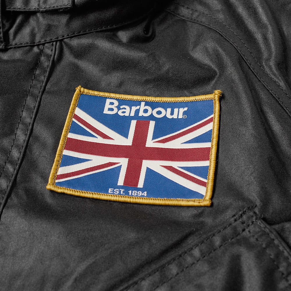 Barbour International Union Jack Jacket Black END.