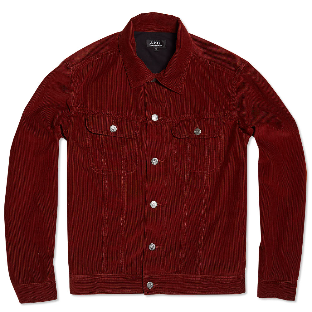 A.P.C. New Jean Jacket Brick Corduroy END. (US)