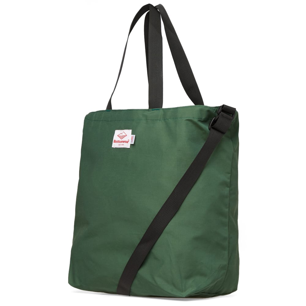 Battenwear Packable Tote Bag Green End Battenwear Packable Tote Bag Green End