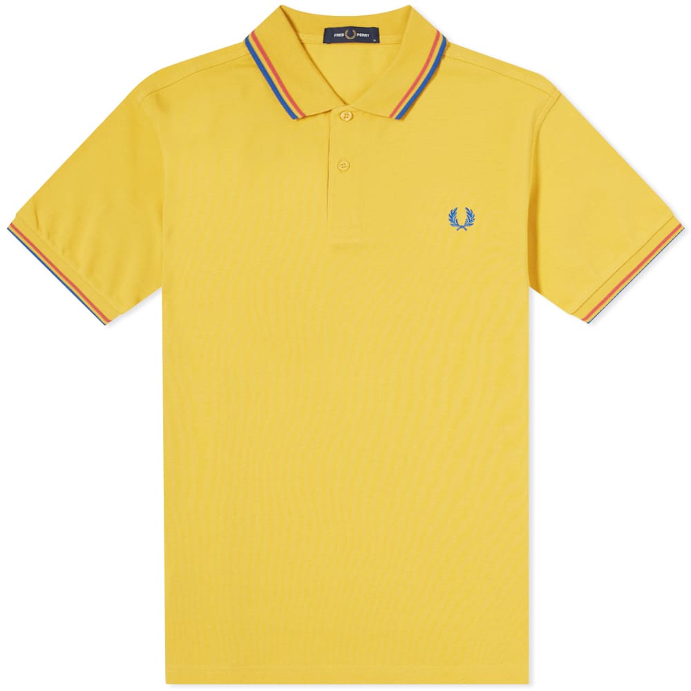 Fred Perry Slim Fit Twin Tipped Polo 