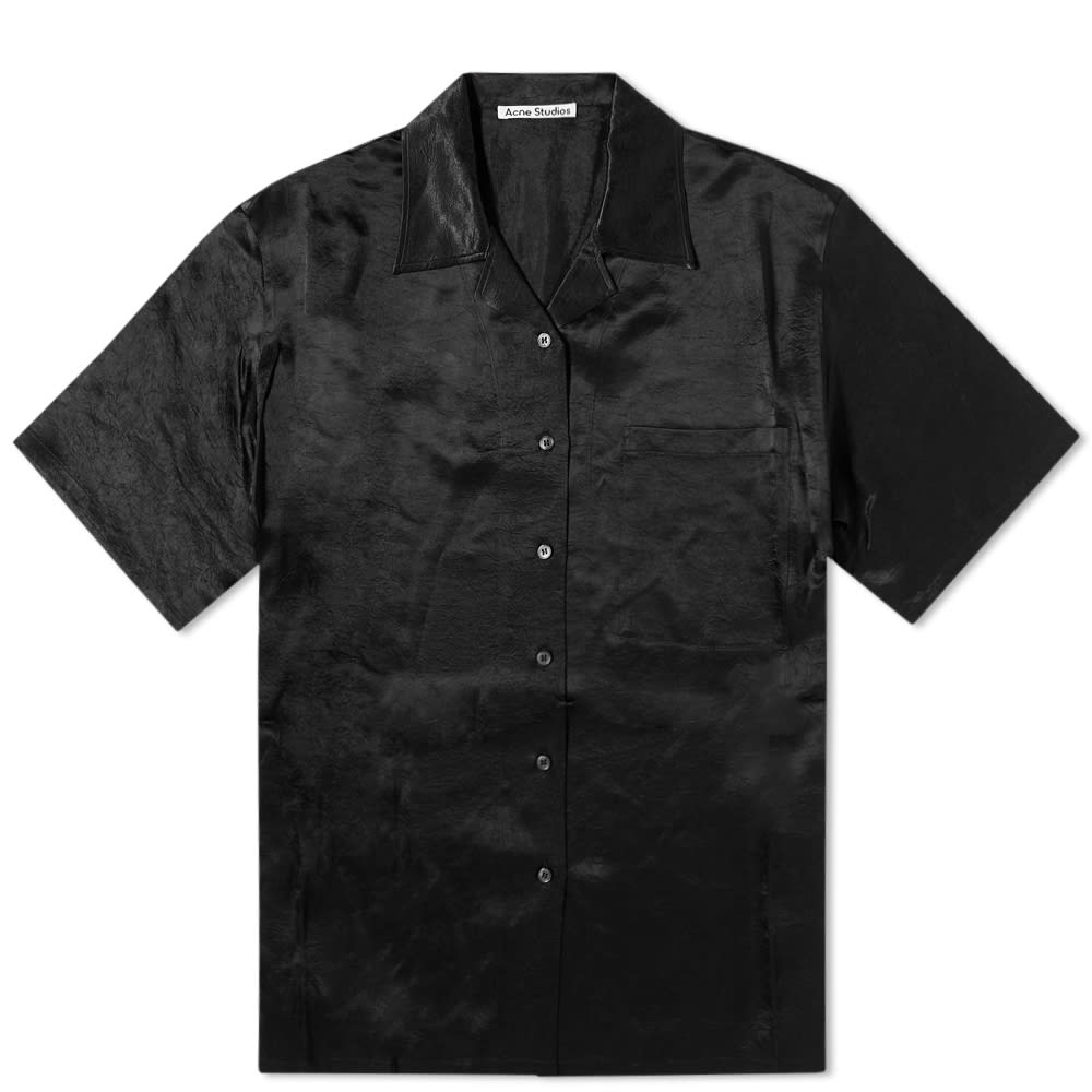 Acne Studios Short Sleeve Shirt Black 