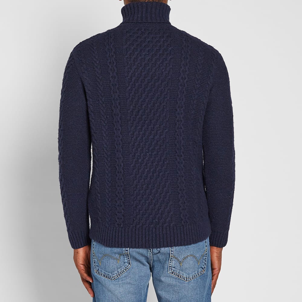 Edwin United Rollneck Navy | END.