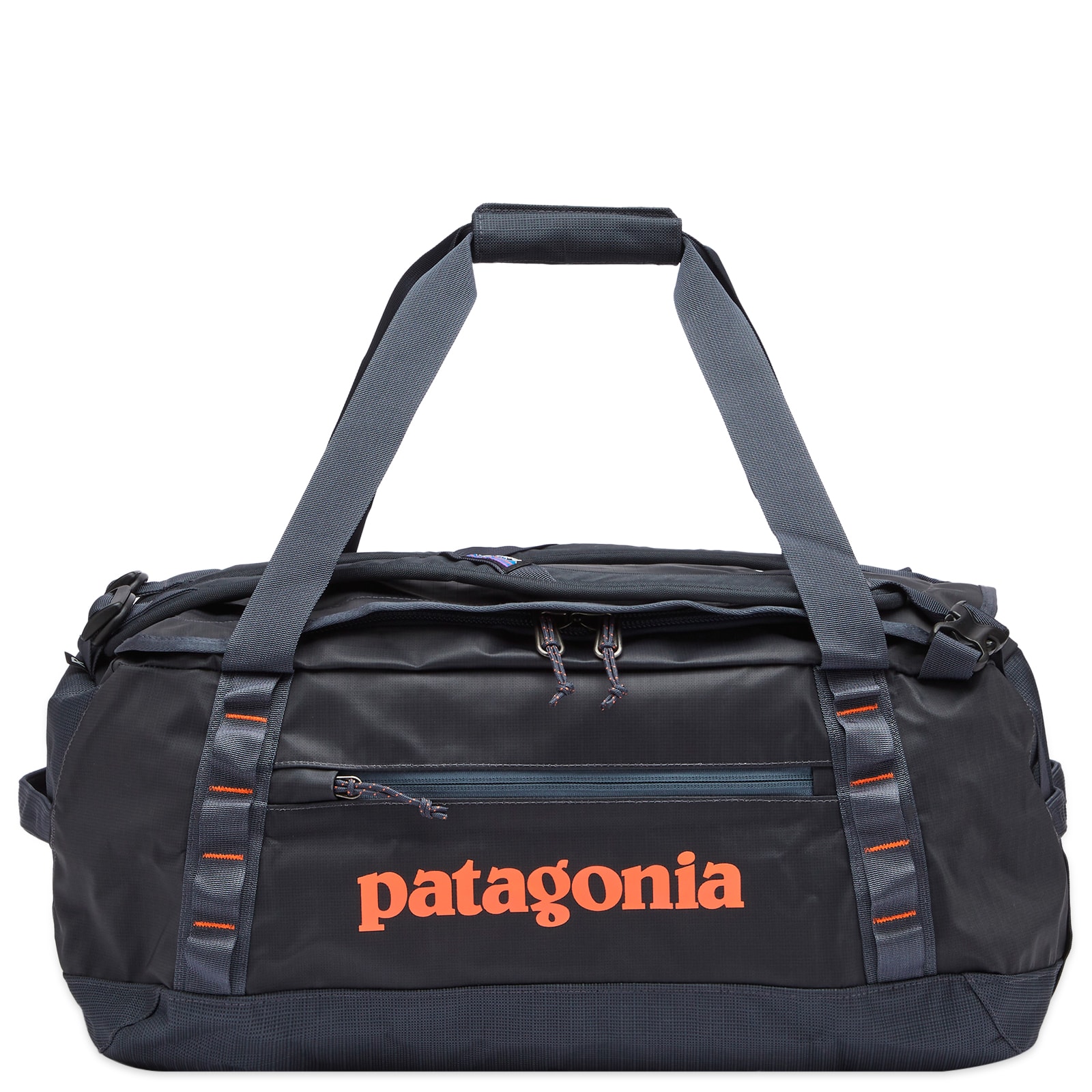 patagonia black hole duffel 40l smolder blue Wheeled 40 Liter reinforced exterior daisy chains provide myriad lashing options for extra gear Patagonia 40L Black Hole Duffel