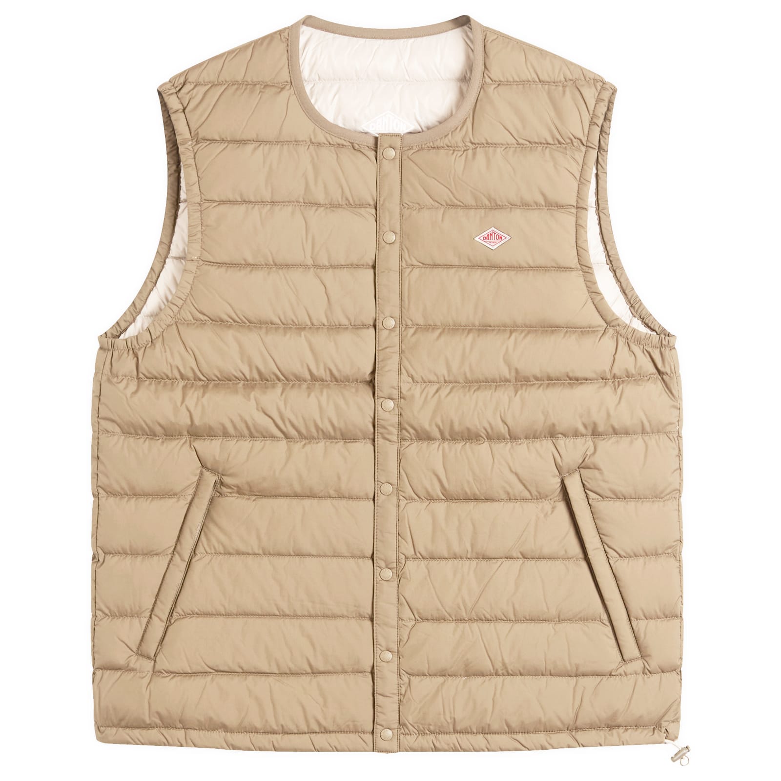 DANTON / CREWNECK INNER DOWN VEST（M） DANTON WOMEN'S CREWNECK INNER DOWN VEST