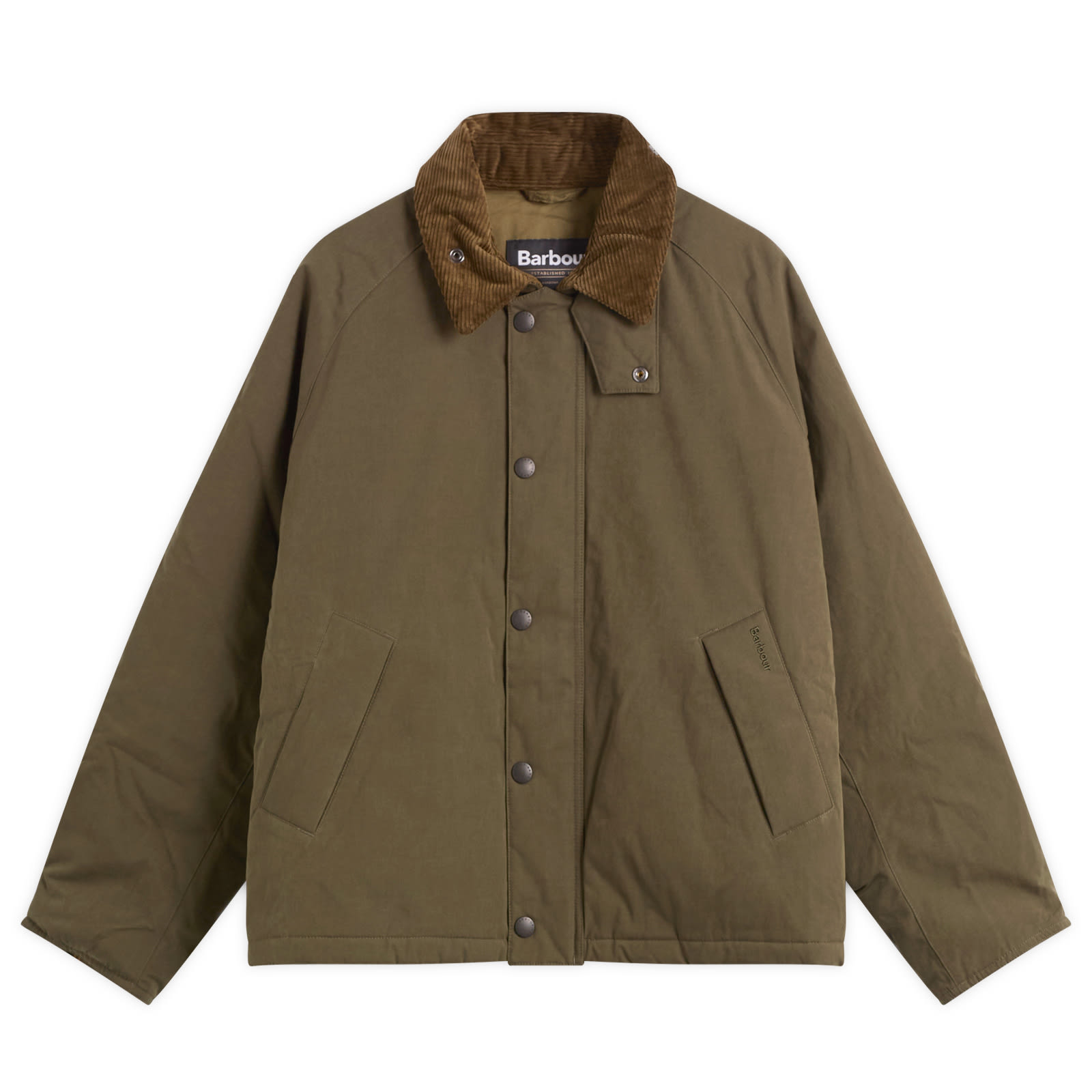 Barbour Padded Transport Jacket Olive | END. (US)