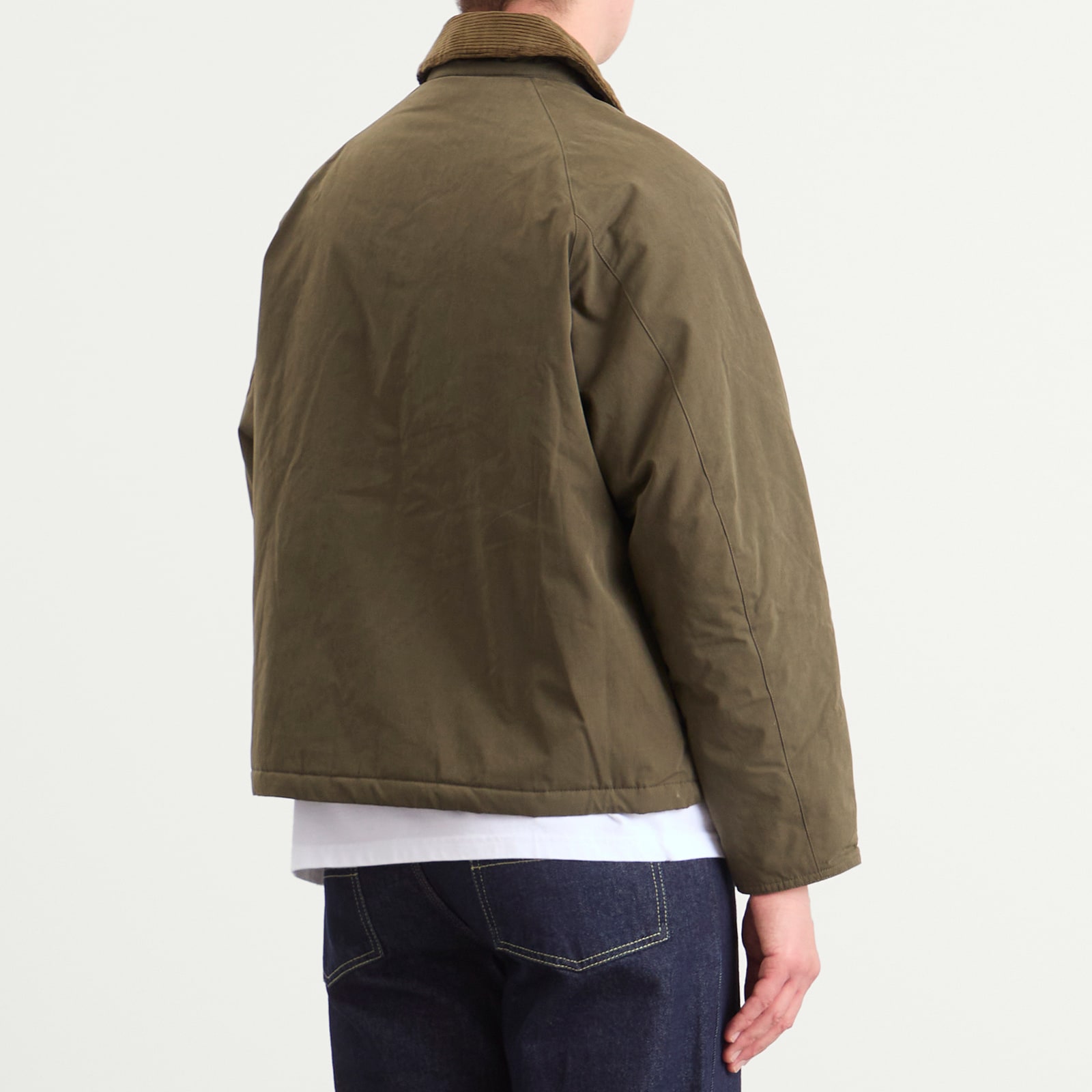 Barbour Men's Padded Transport Jacket Olive | MCA1065OL51 | FOOTY.COM