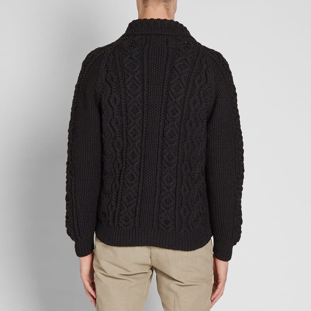 Inverallan 3A Lumber Cardigan Black | END.