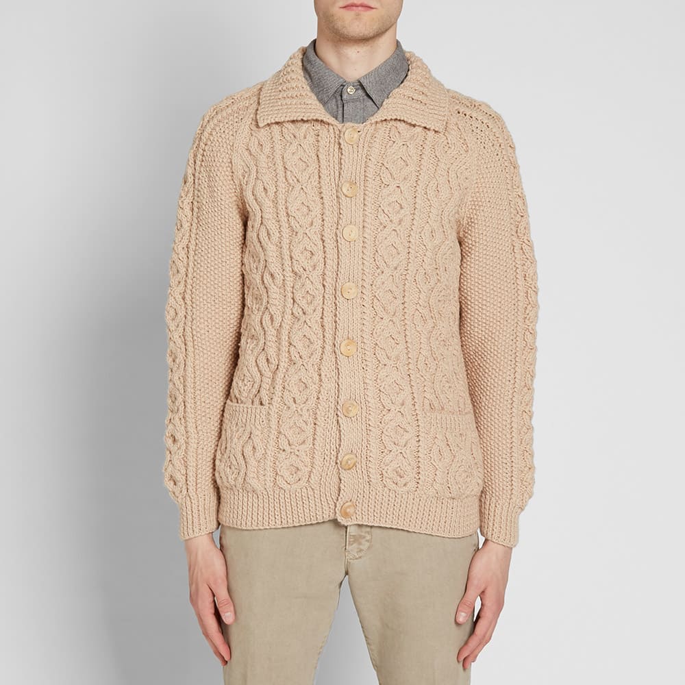 Inverallan 3A Lumber Cardigan Oatmeal | END. (NL)