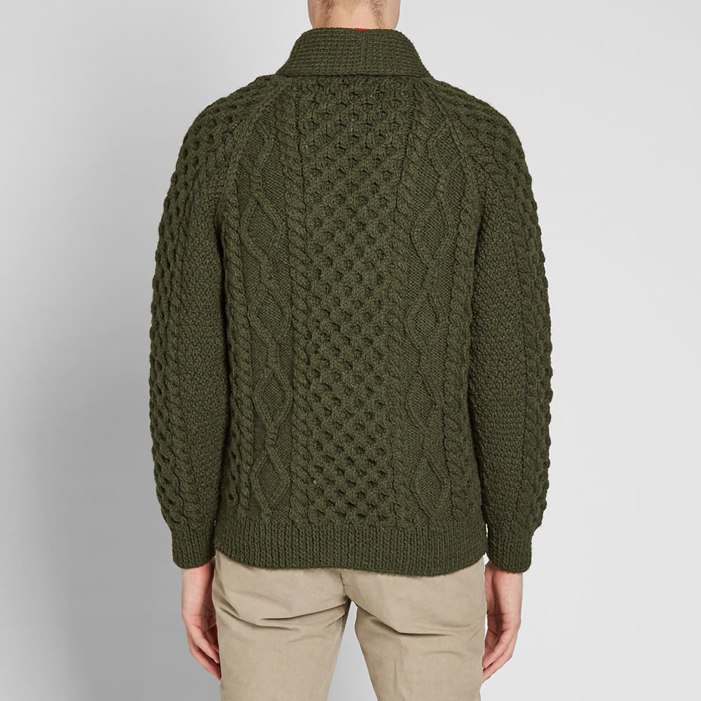 Inverallan 6A Shawl Cardigan Loden | END. (US)