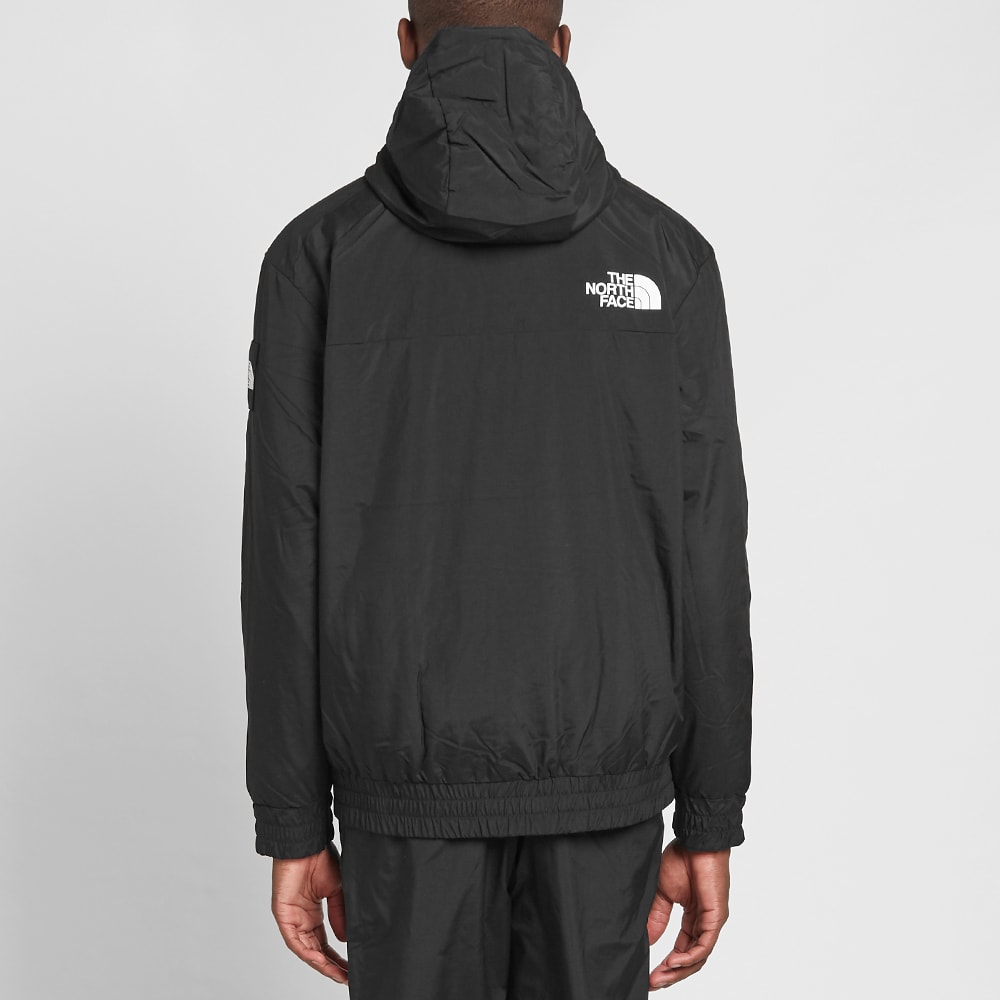 black north face windwall jacket