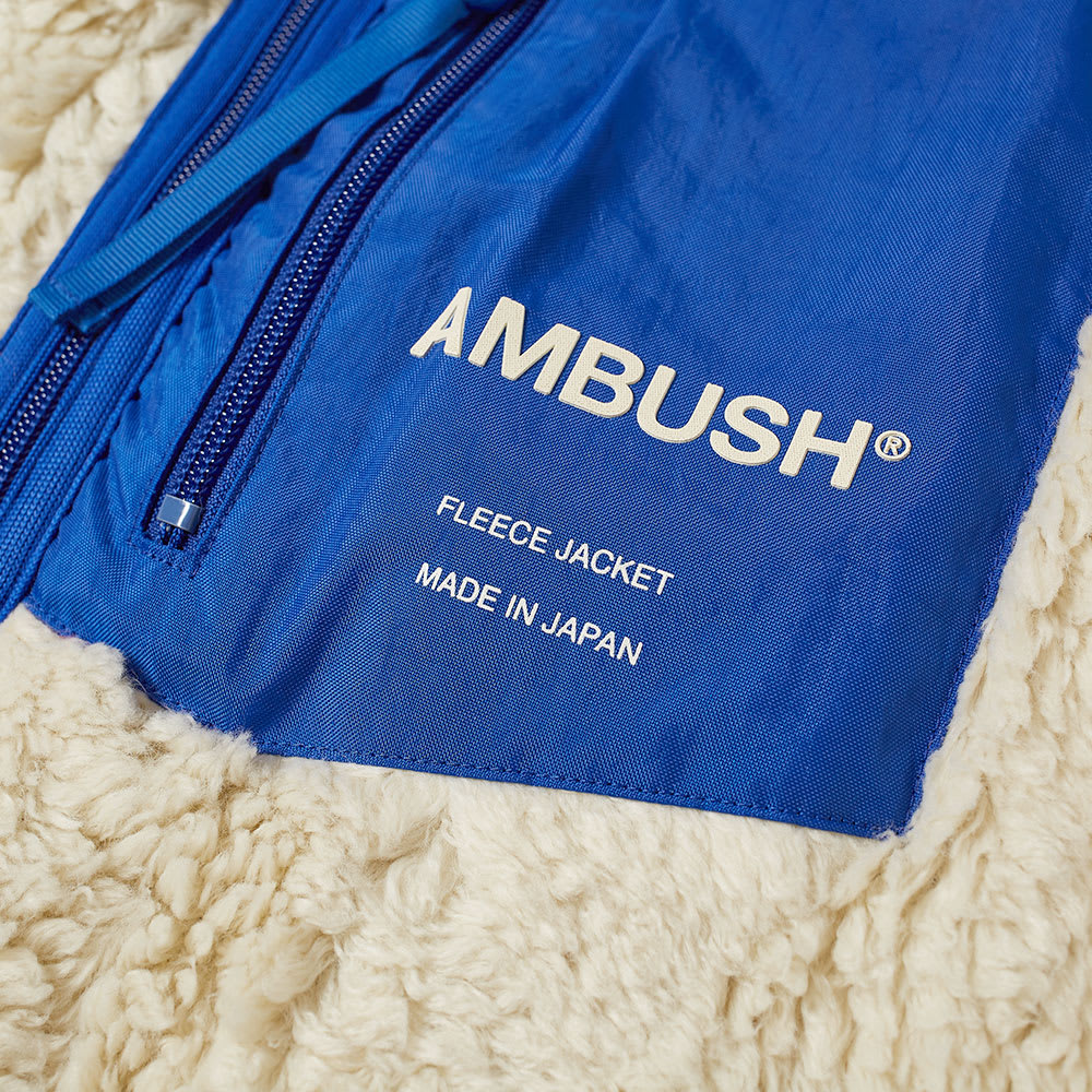 Ambush Sherpa Fleece Jacket White END. (US)