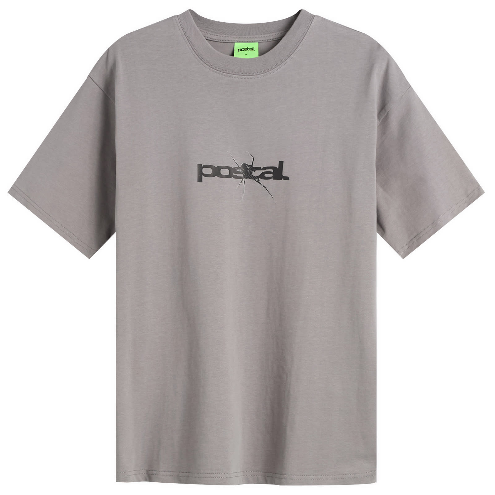 POSTAL Men’s Spider T-Shirt Concrete