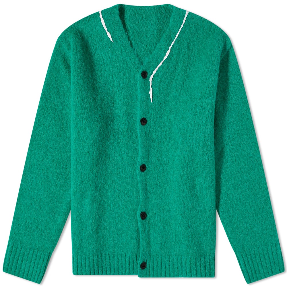 ADER Error Alpaca Cardigan Green 