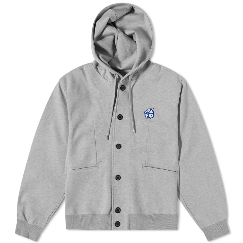 ★ADERERROR★ Block hoodie Grey Ader Error - Block Hoodie | HBX - Globally Curated Fashion