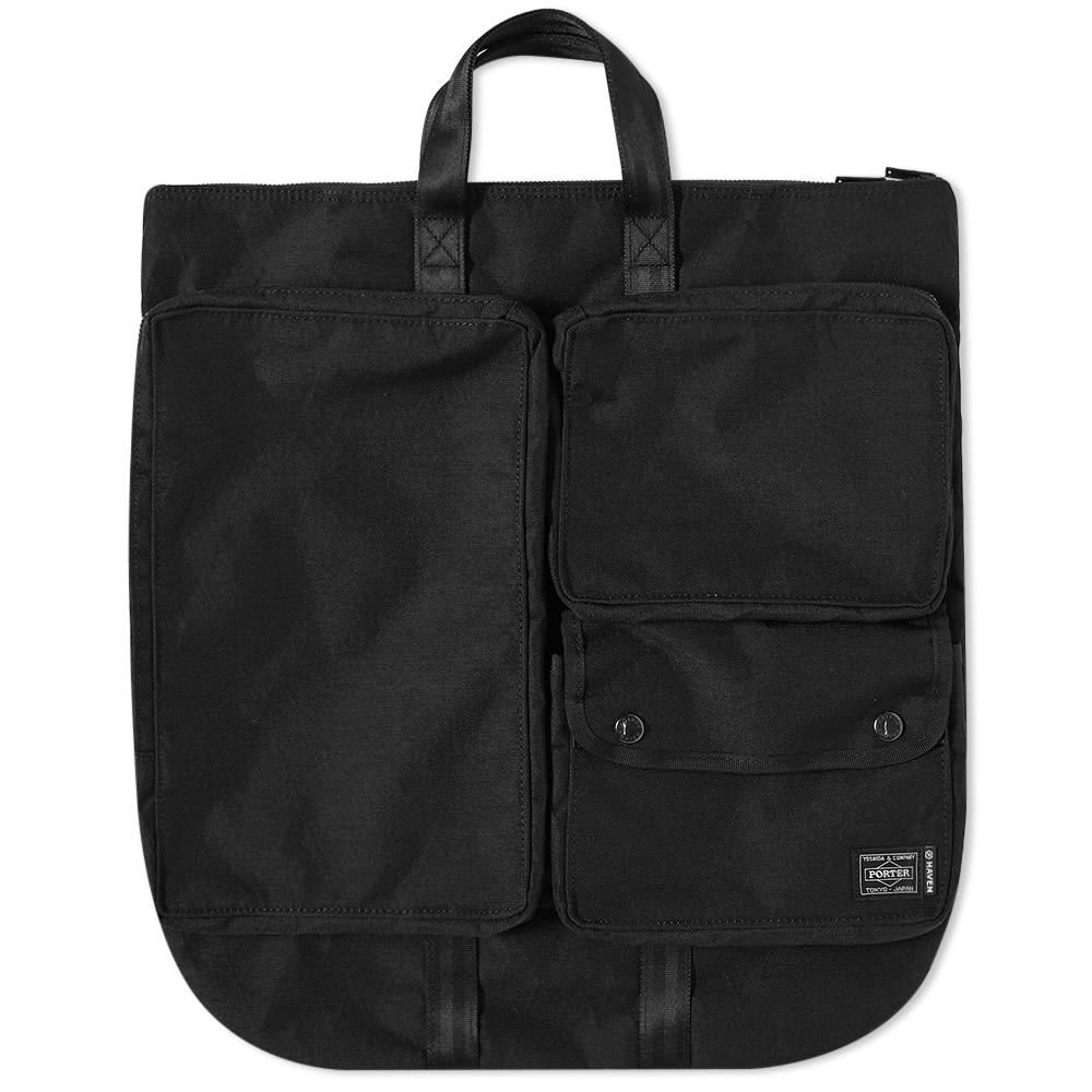 HAVEN Porter Utility Tote Bag Black END.