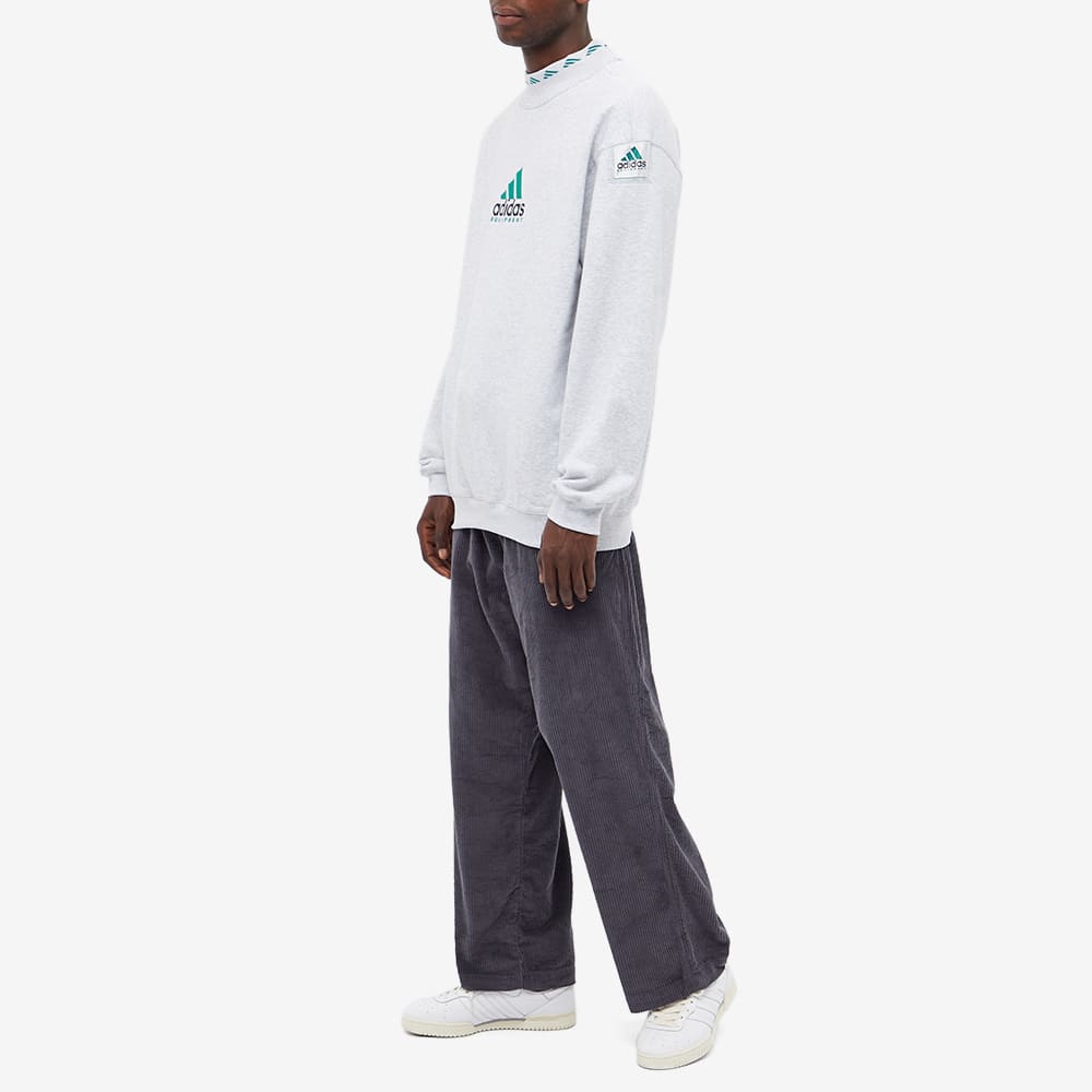 Adidas EQT Crew Sweat Light Grey Heather | END.