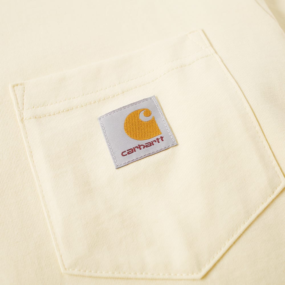 Carhartt Long Sleeve Pocket Tee (Lemon)