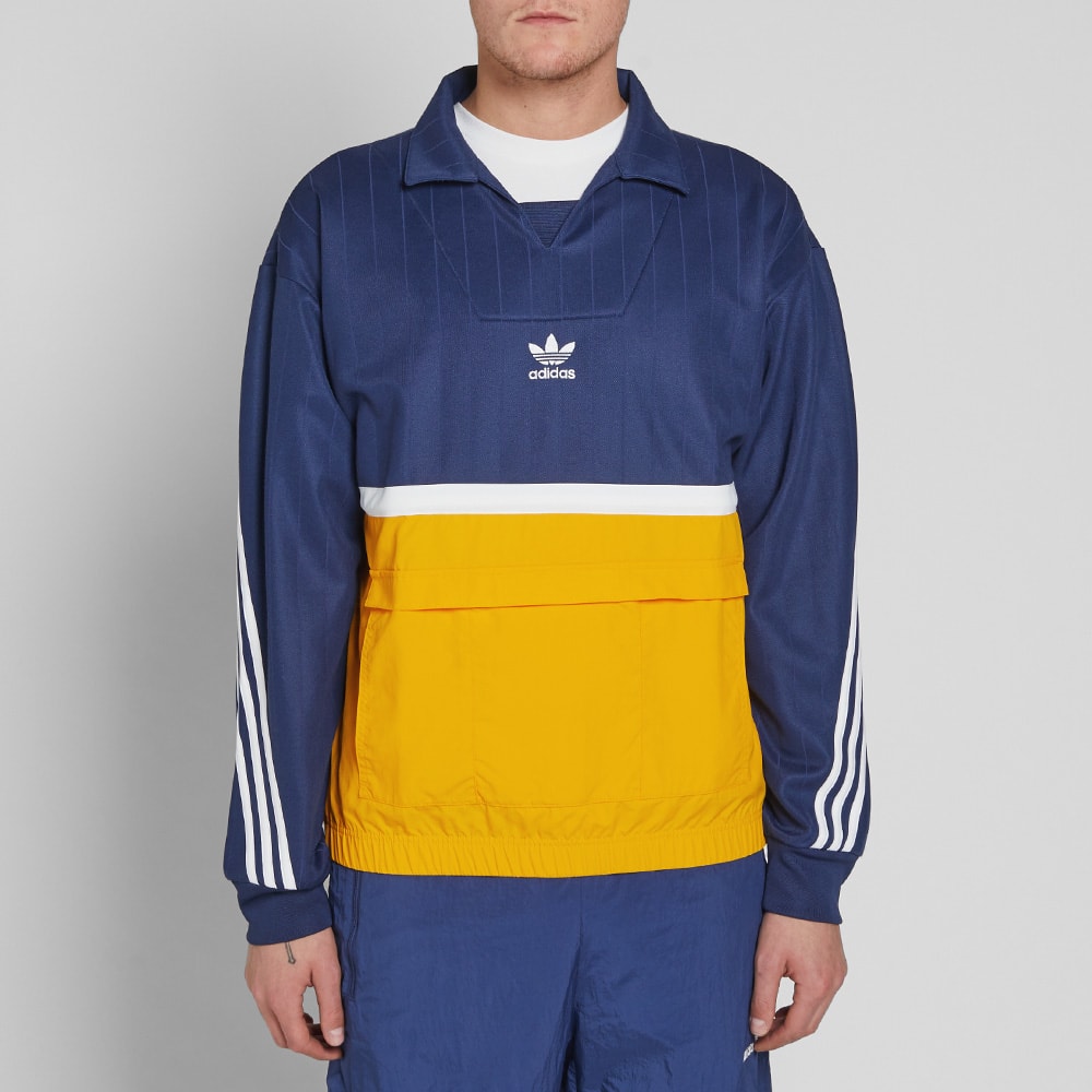 adidas drill pullover
