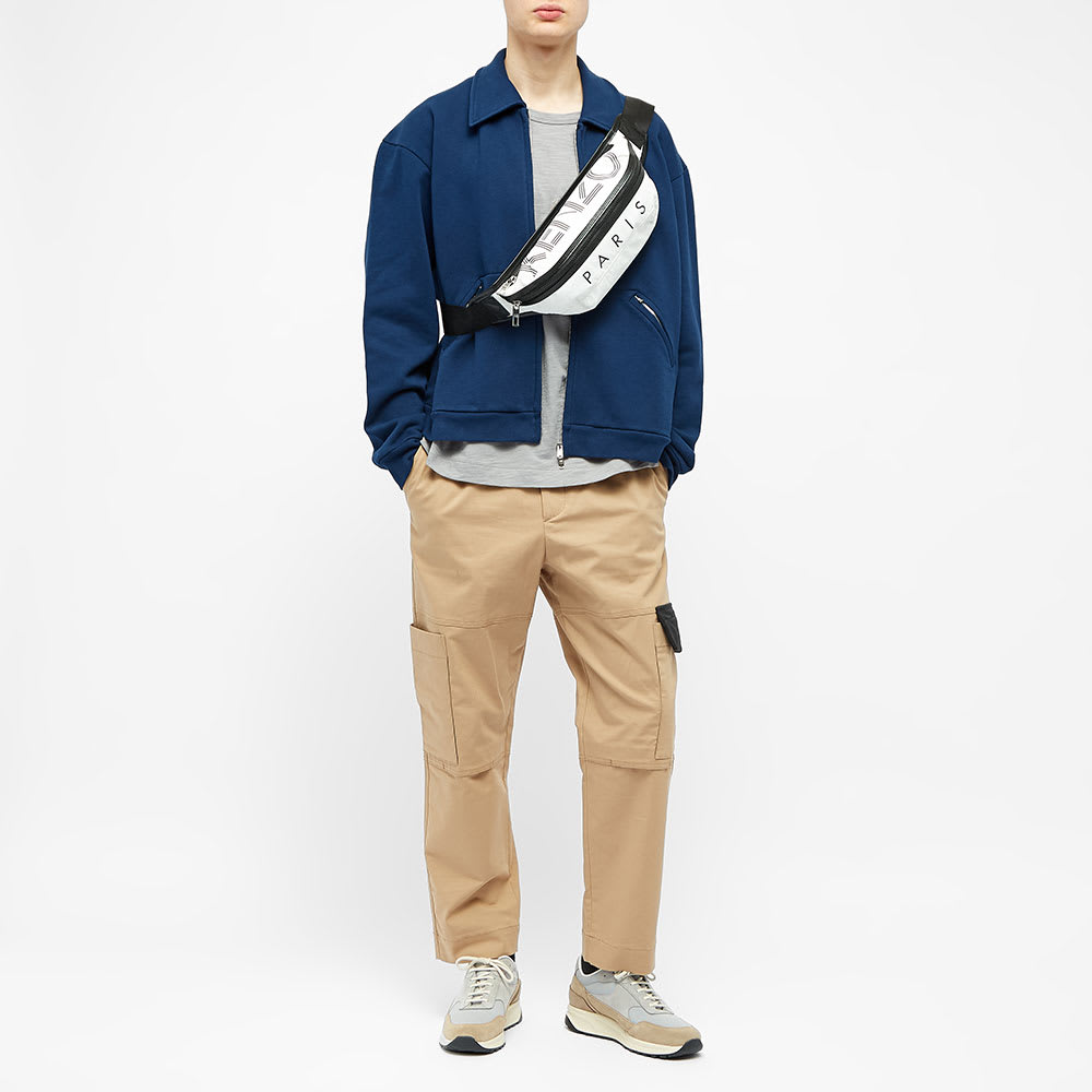 Kenzo Paris Sport Logo Waist Bag Off White END. (US)