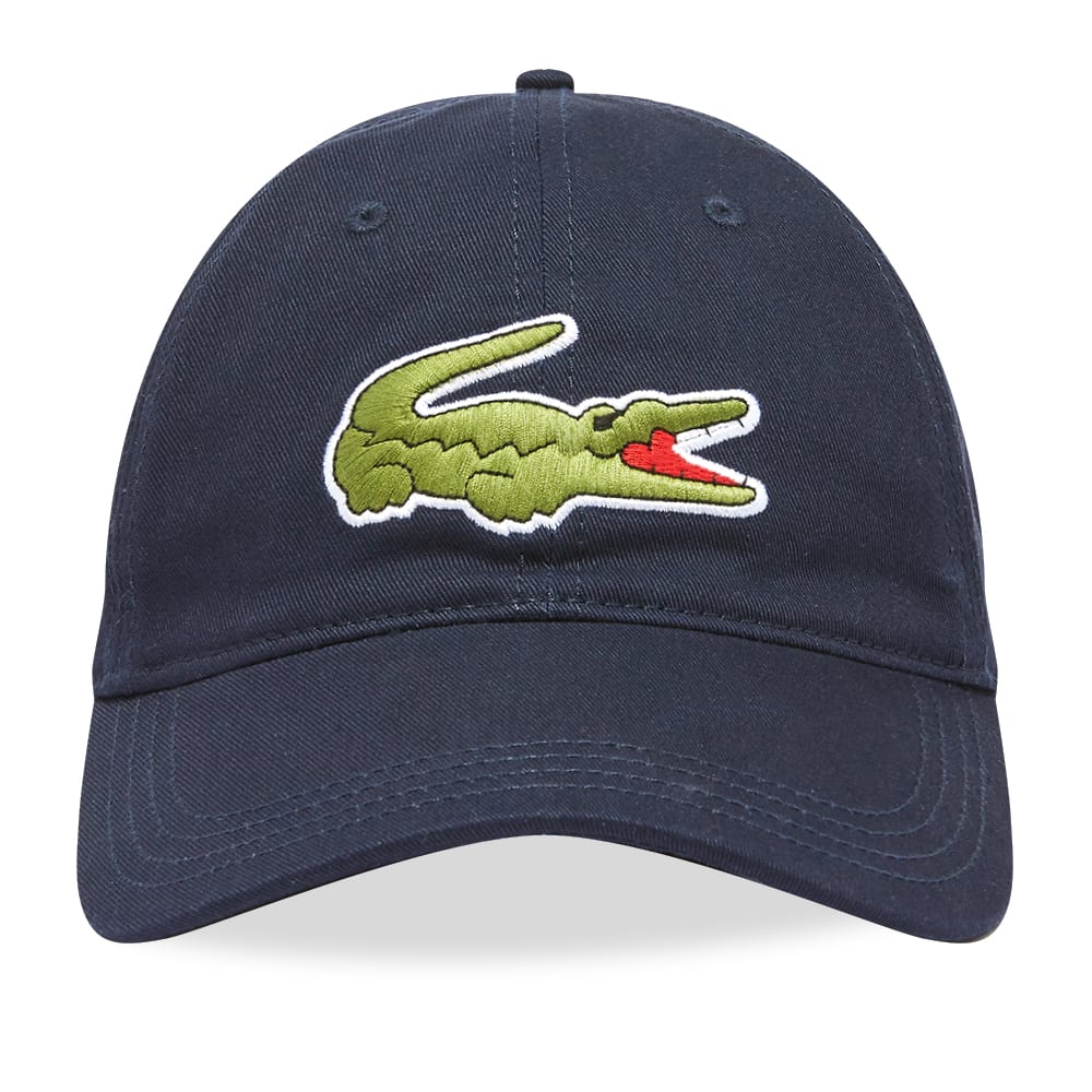 purple lacoste hat