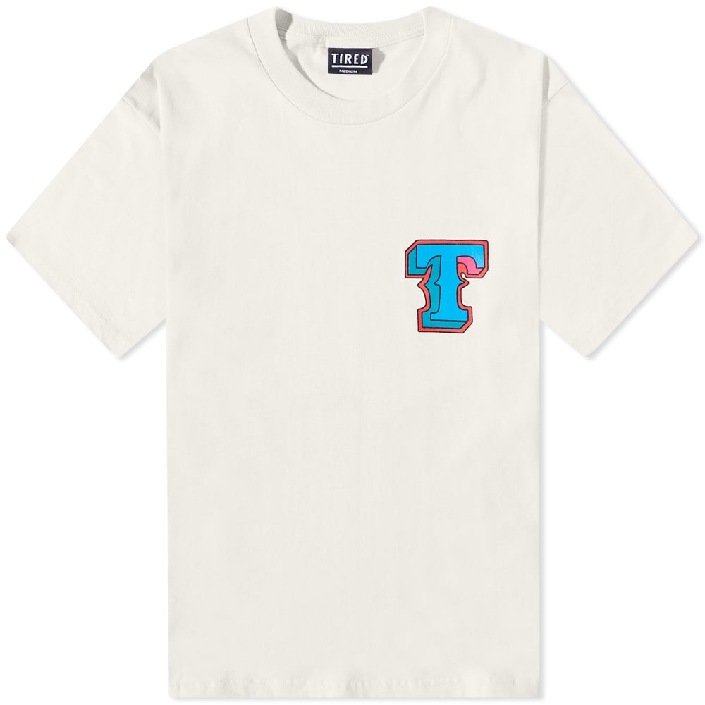 Tired Skateboards Men’s Clown T-Shirt Neutrals