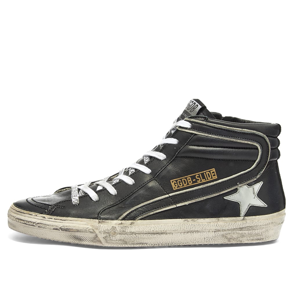 black golden goose high tops