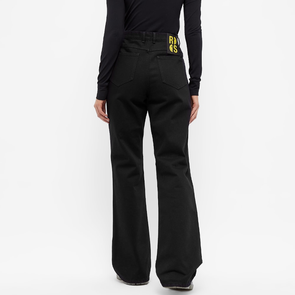 Raf Simons Wide Leg Jeans Black | END. (HK)