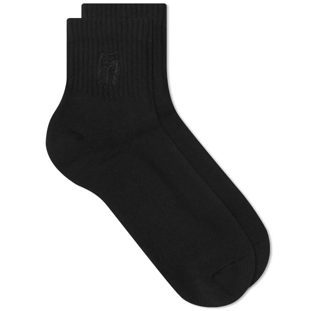 Fucking Awesome Suduction Quarter Sock Black END. (Global)