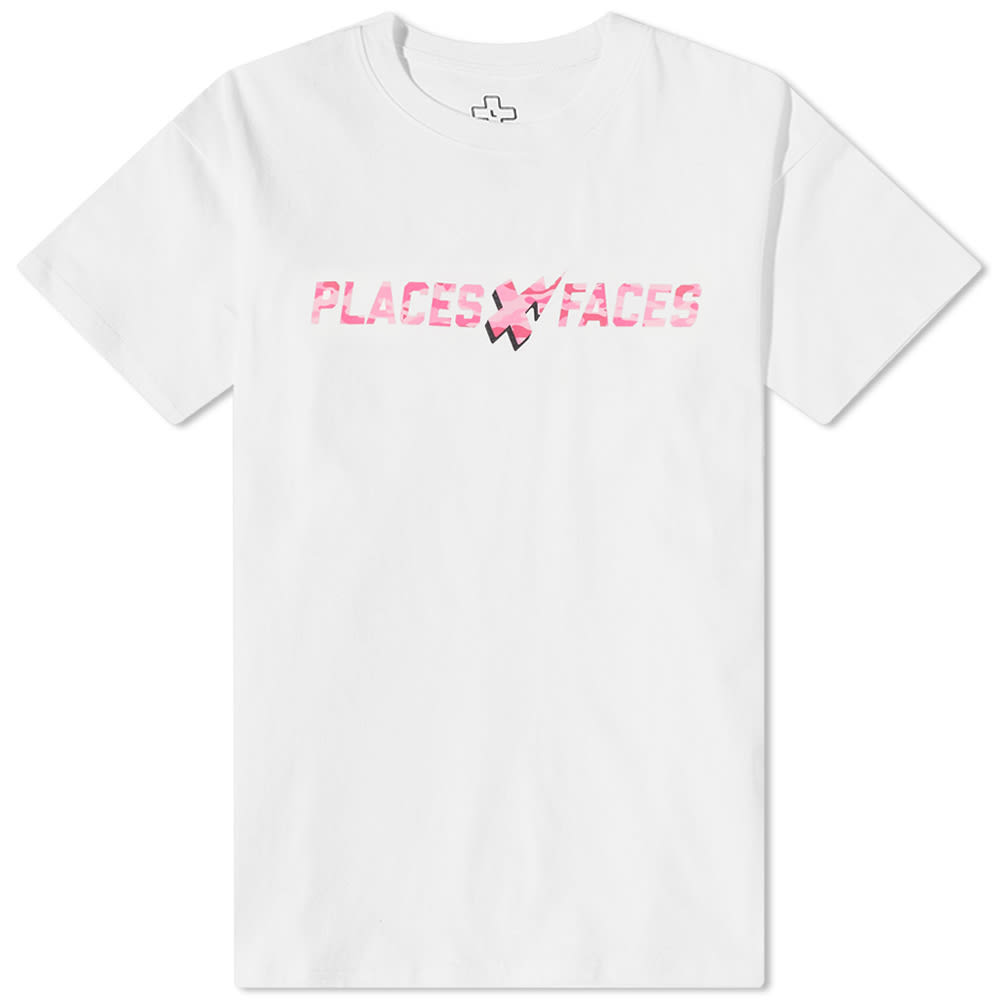 【関税込】◇PLACES+FACES◇P + F リフレクティブ ロゴ Tシャツ Places Faces Shirt | eBay