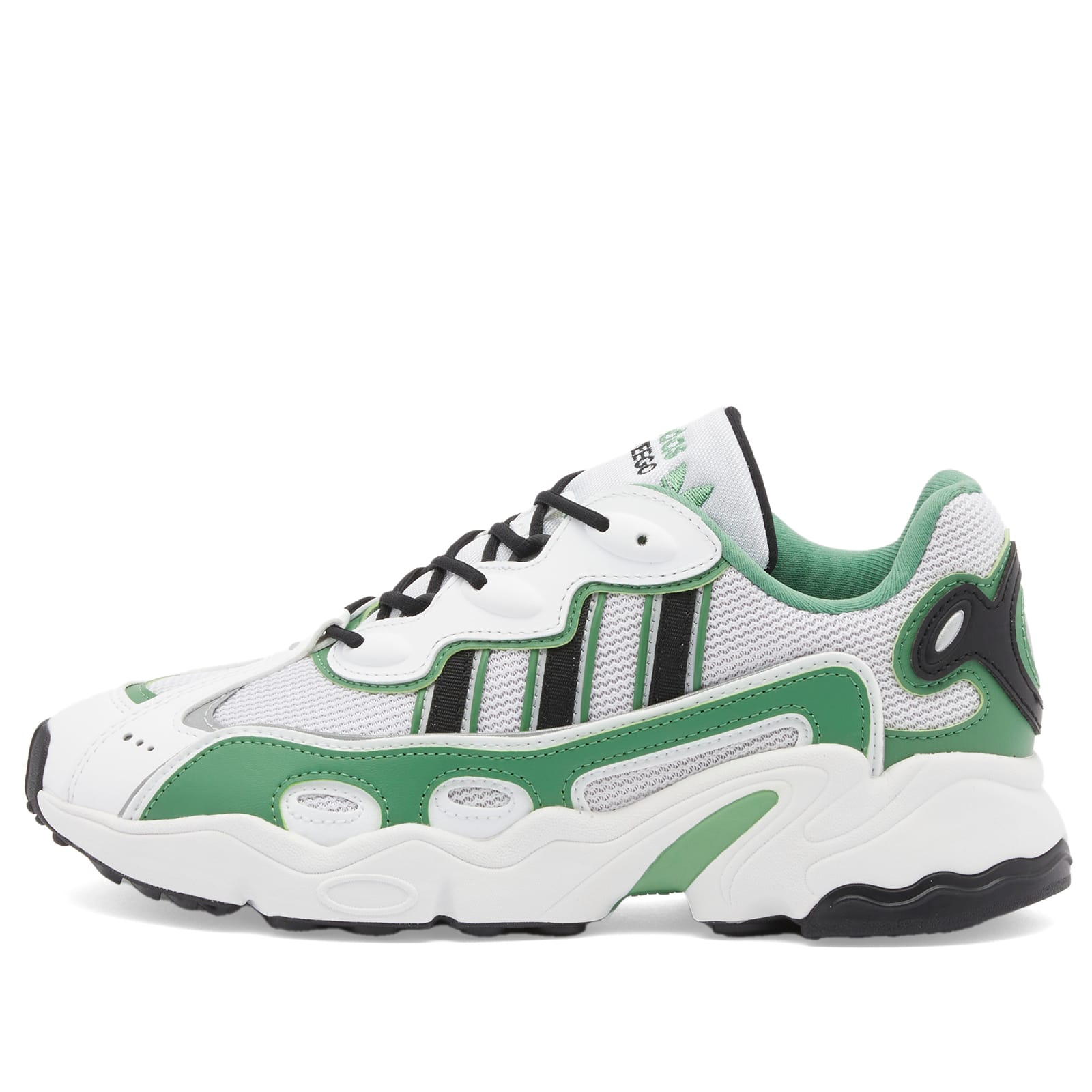 adidas gazelle silver green womens adidas Originals OZWEEGO W