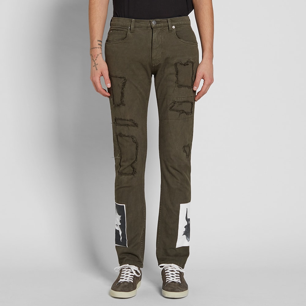 Helmut Lang x Travis Scott Distressed 