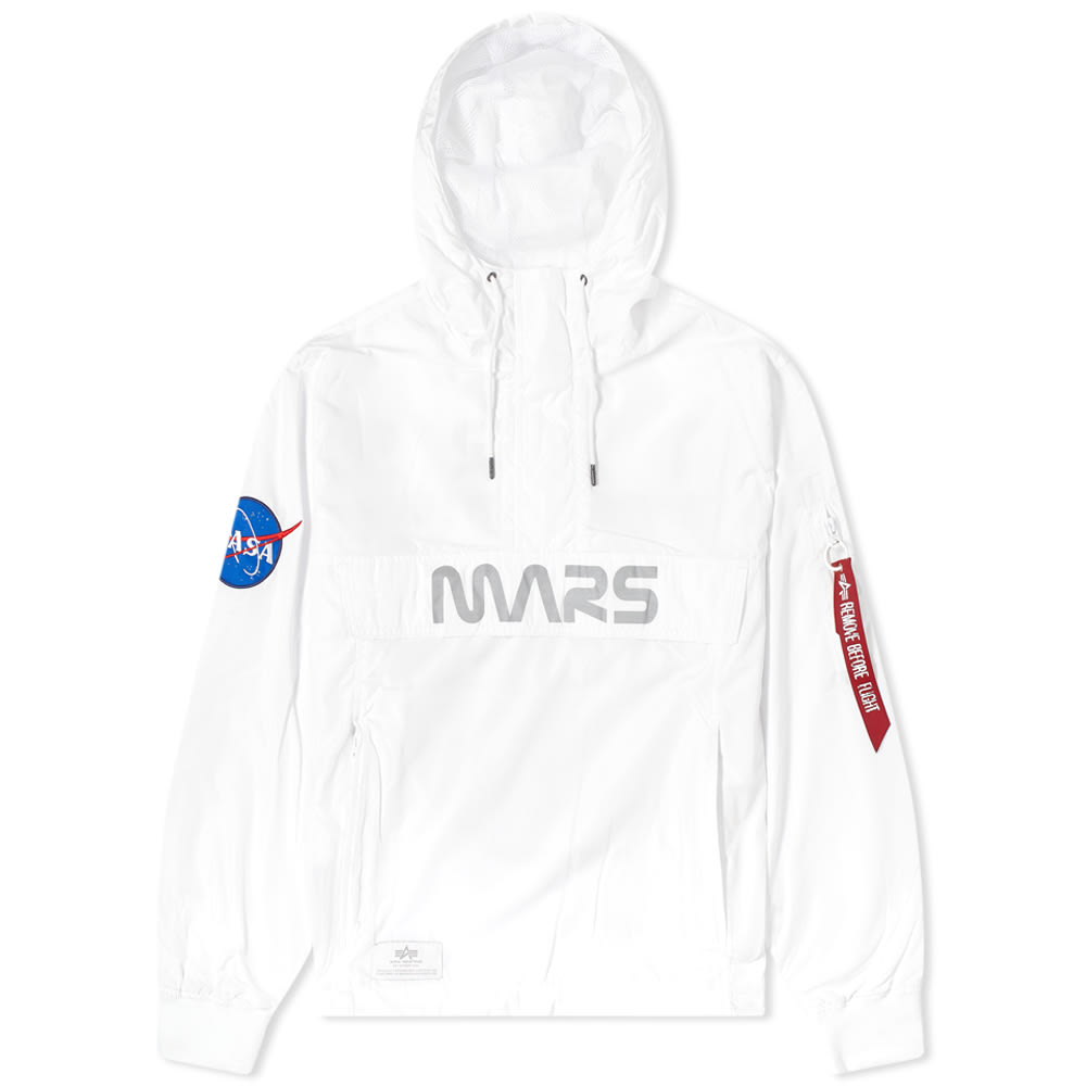Alpha Industries Mars Mission Anorak White END.