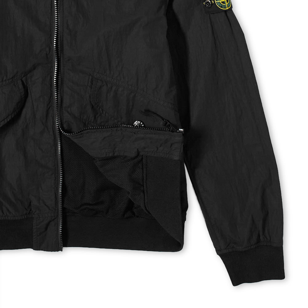 Stone Island Junior Nylon Bomber Jacket 