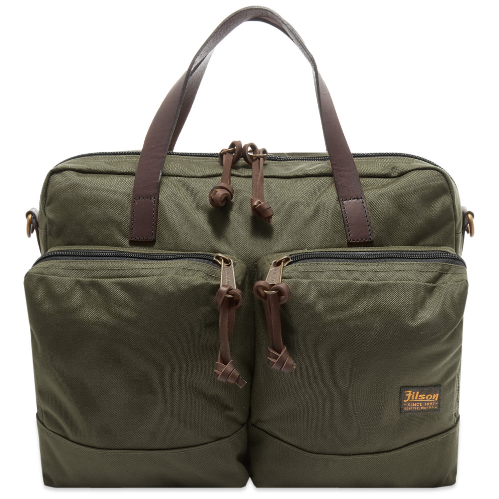 Small Field Bag Navy Filson Dryden Briefcase Rugged 1000D Nylon