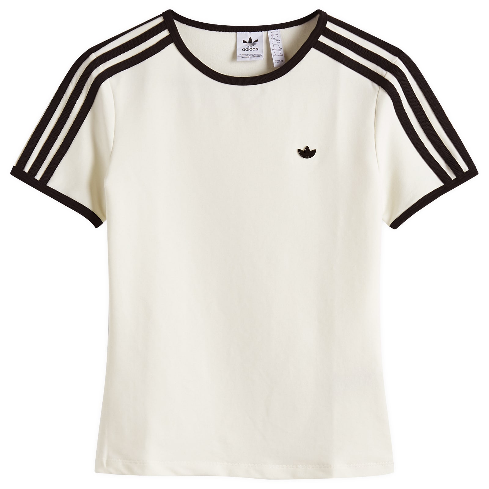 Adidas 3 Stripe Cali T-Shirt Off White | END. (CA) Adidas 3 Stripe Cali T-Shirt Off White | END. (CA)