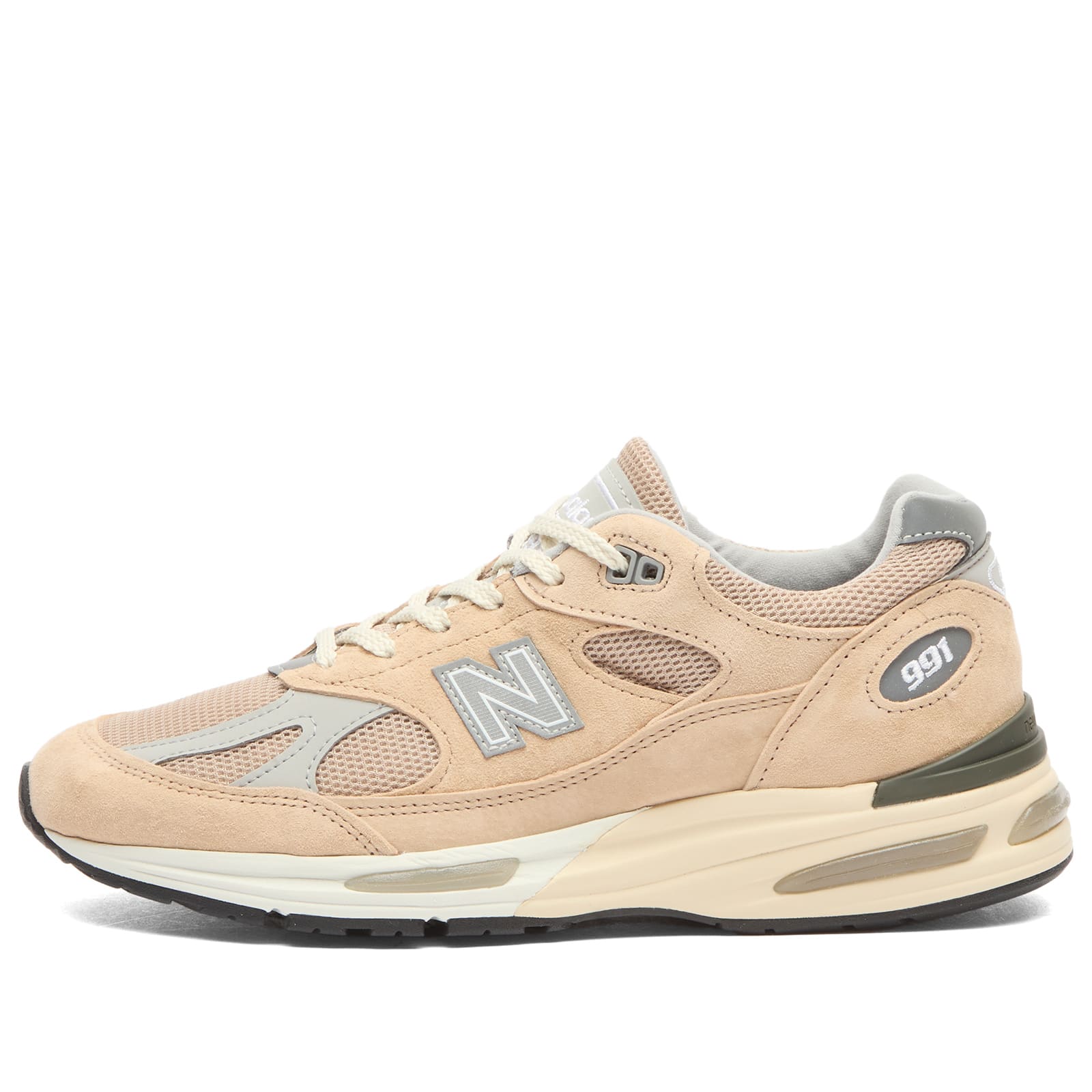 New Balance Unisex Cuban Sand U991be2 Sneaker Made In Uk