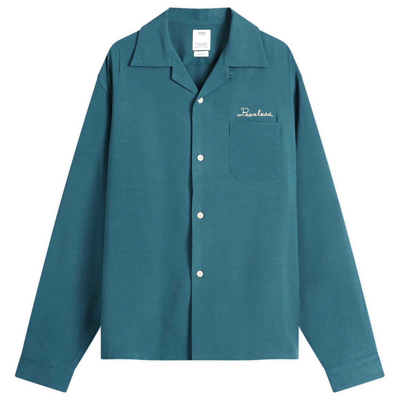 visvim SS LANGER SHIRT HICKORY DMGD シャツ visvim SS LANGER SHIRT HICKORY DMGD | REVERSIBLE