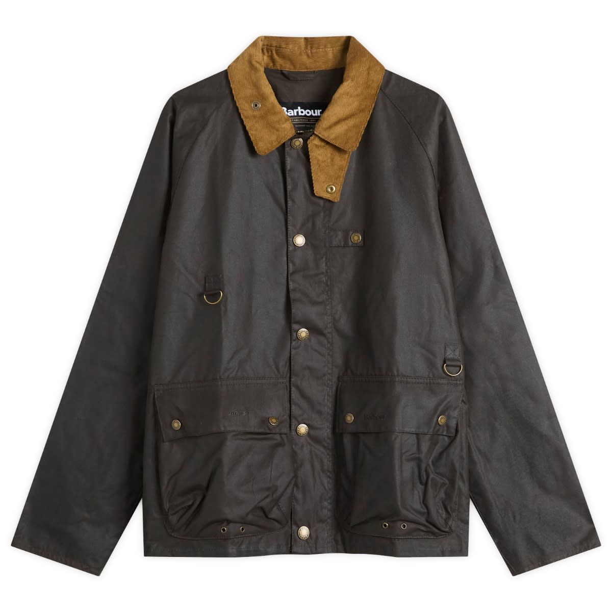 Barbour Utility Spey Wax Jacket Olive | END. (US)