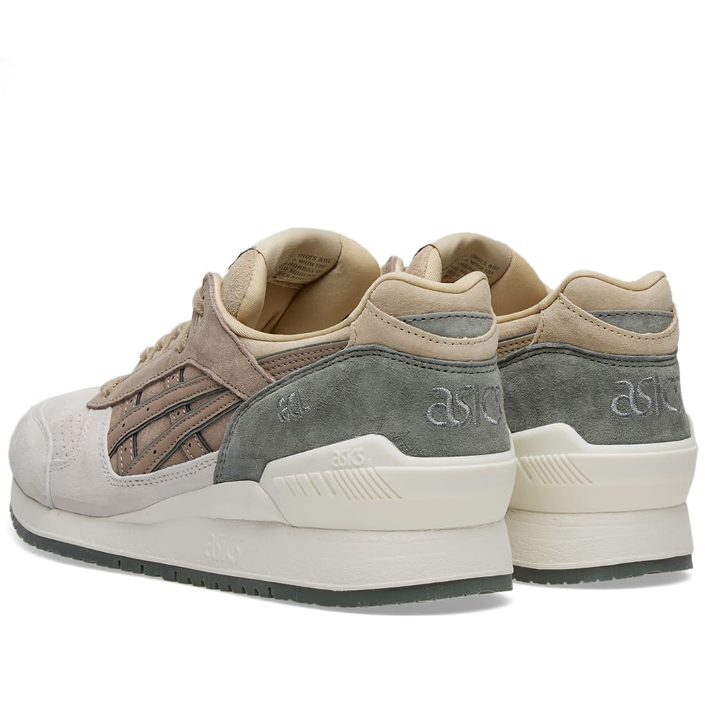 asics gel respector taupe grey