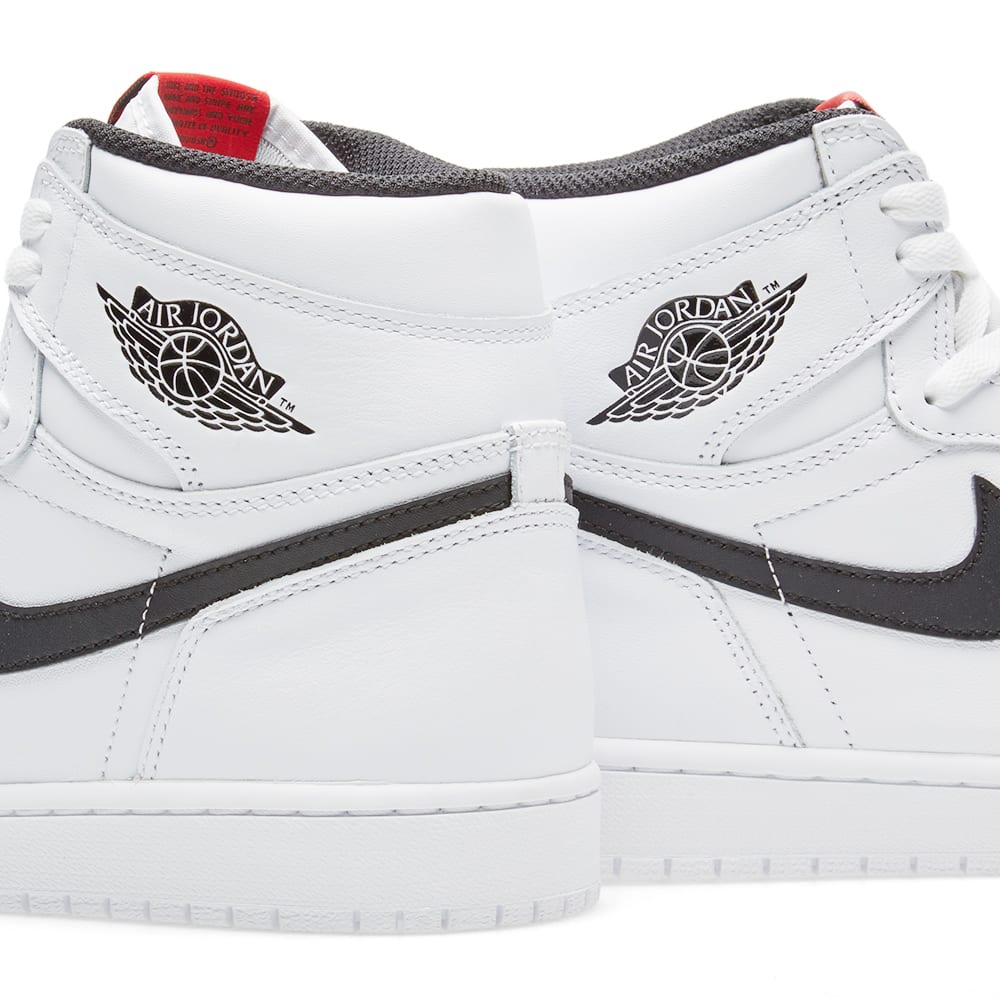 Nike Air Jordan 1 Retro High OG White & Black | END. (US)