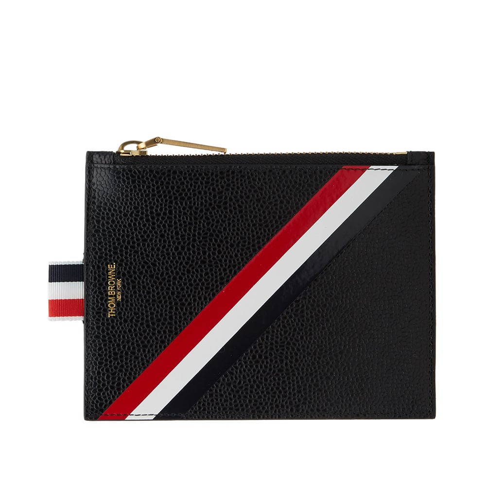 Thom Browne Diagonal Stripe Small Coin Wallet