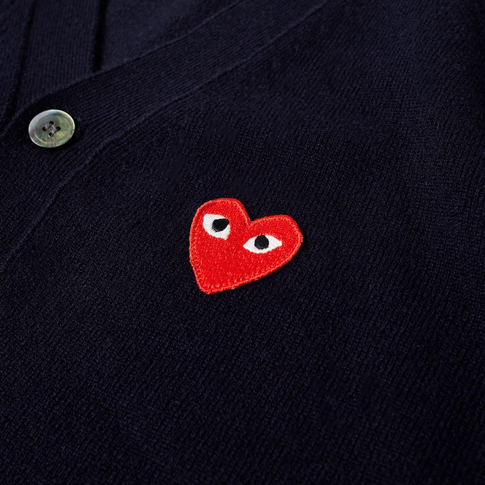 Comme des Garcons Play Red Heart Cardigan Comme des Garcons Play Red Heart Cardigan