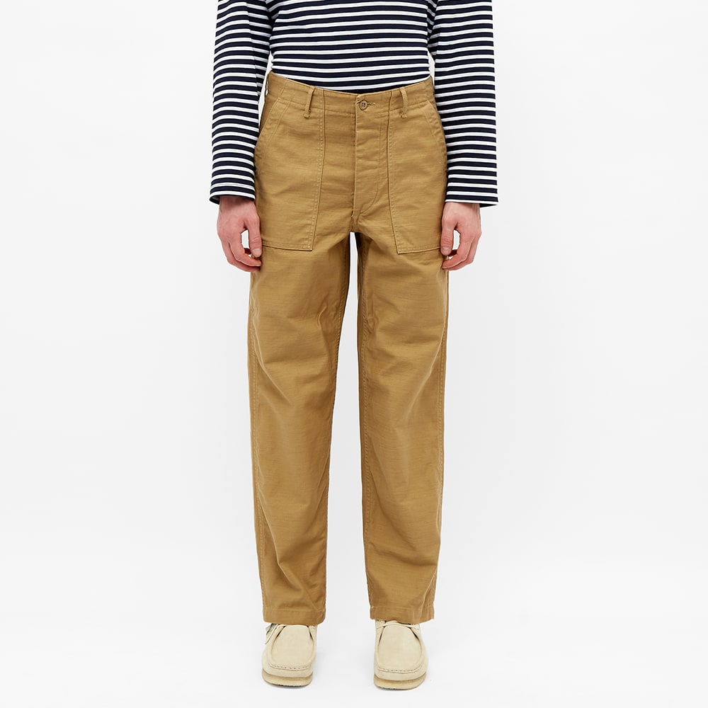 Brown fatigue pants clearance