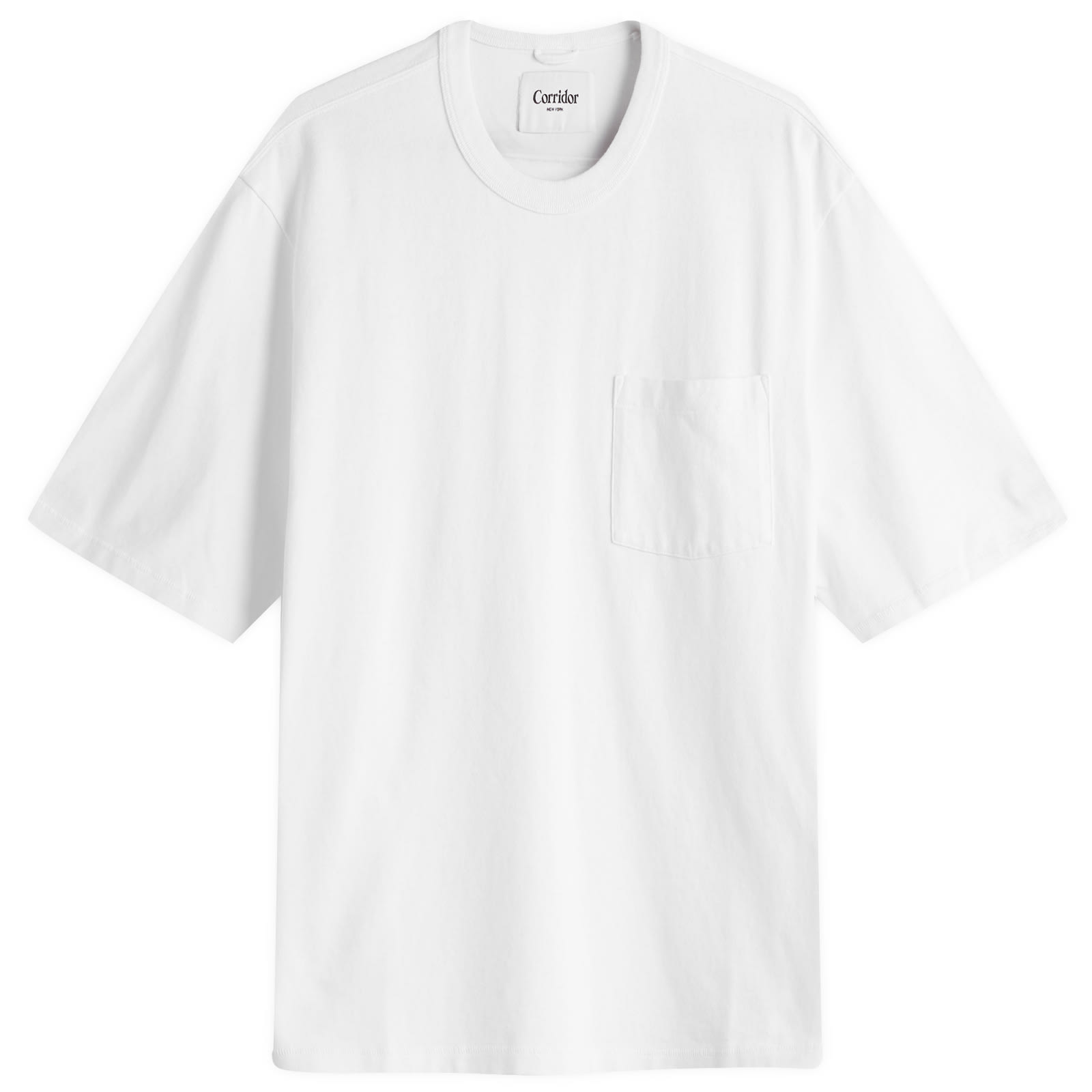 Tシャツ・カットソー CORRIDOR SS25 GARMENT DYE TEE (TS0085 WHT) Corridor Garment Dye T-Shirt White | END. (TW)