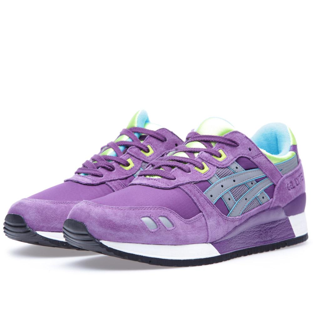 asics gel lyte iii grey purple